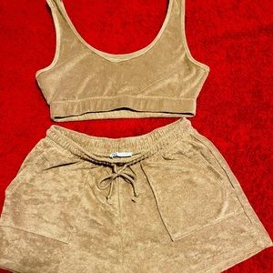 Zara Terry Cloth set